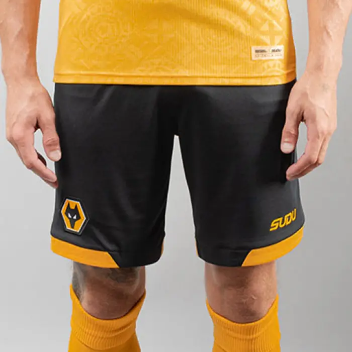 Wolverhampton Wanderers Shop | 2025-26 Wolves Home Short – Adult Wolverhampton Wanderers Merchandise